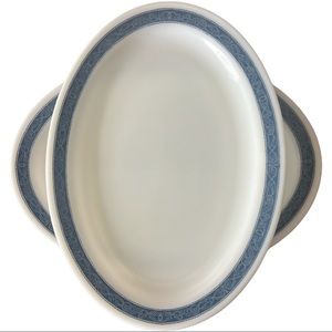 TWO Sapphire Aegean Platters